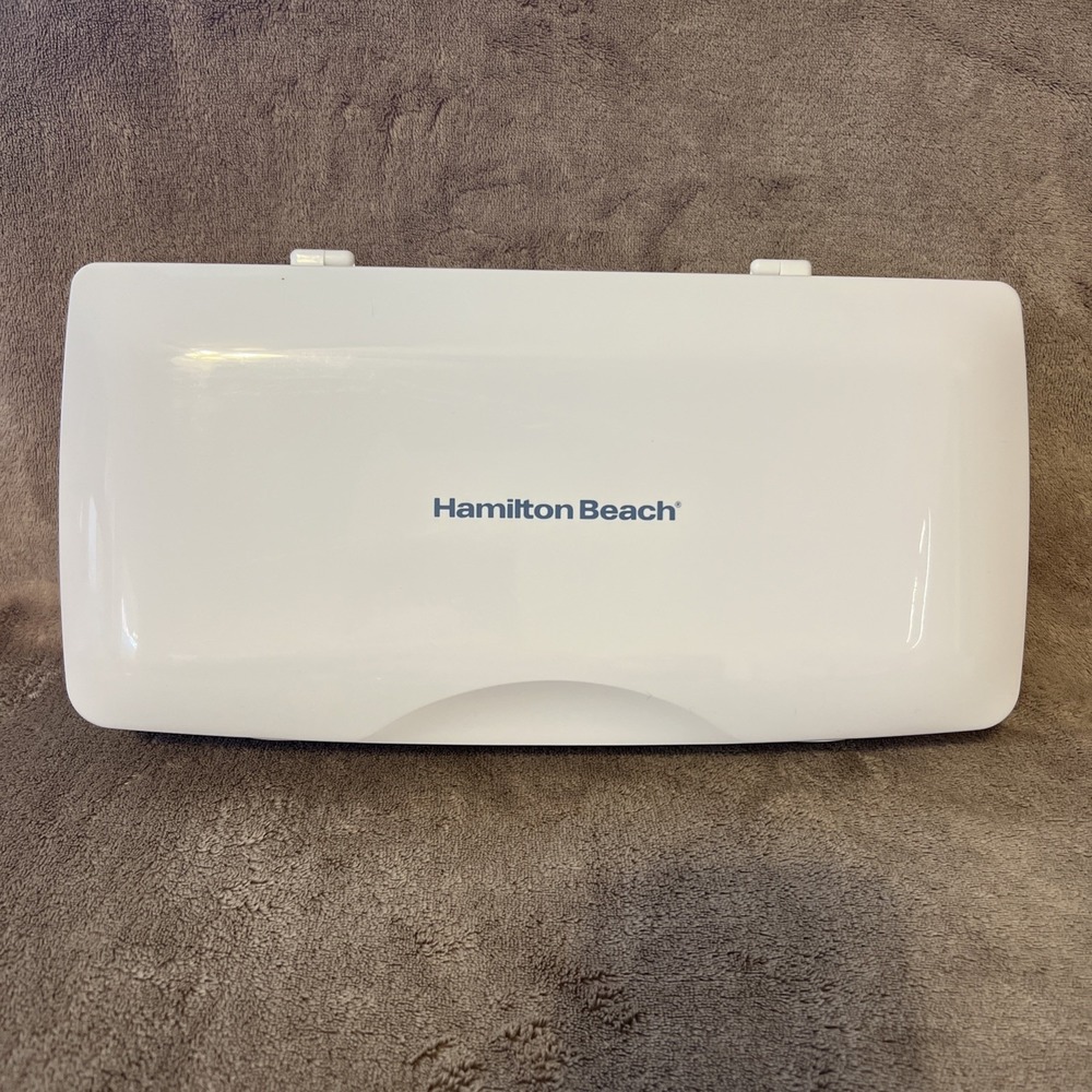 Vintage‎ 2005 Hamilton Beach Hand Blender 59780 STORAGE CASE and USER MANUAL